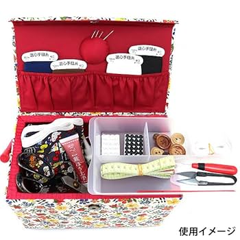 ジャン・パトゥ箱入り Amazon | ユザワヤ(Yuzawaya) 裁縫箱 『リバティ・ファブリック