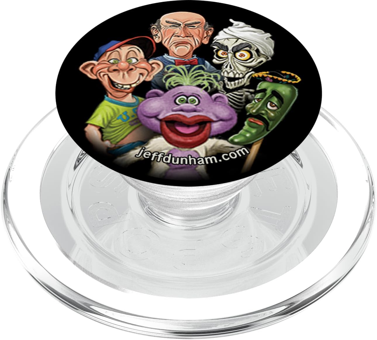 Jeff Dunham: Bubba J, Peanut, Walter, Achmed, Jose PopSocket PopSockets PopWallet for MagSafe