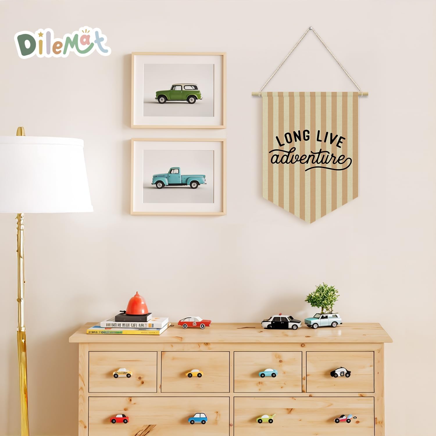 Camping Banner,Playroom Decor Pennant Banner image 4
