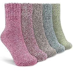 5 Pairs Womens Socks
