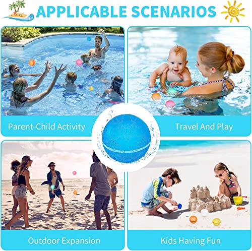 Feechagier 2022 Newest Water Balloons 8 Instant Balls Easy Quick Fill Balloons Splash Fun For Kids Girls Boys Balloons Set Party Games Quick Fill #TOP2