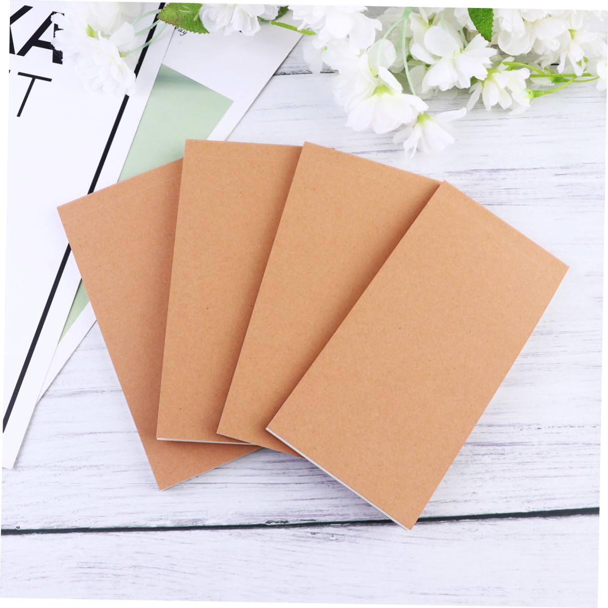 30 Pièces Bloc Notes Kraft Portable Mini Cahier Vierge Carnet de Notes Pratique et pour Étudiants et Papier de Qualité pour Quotidienne