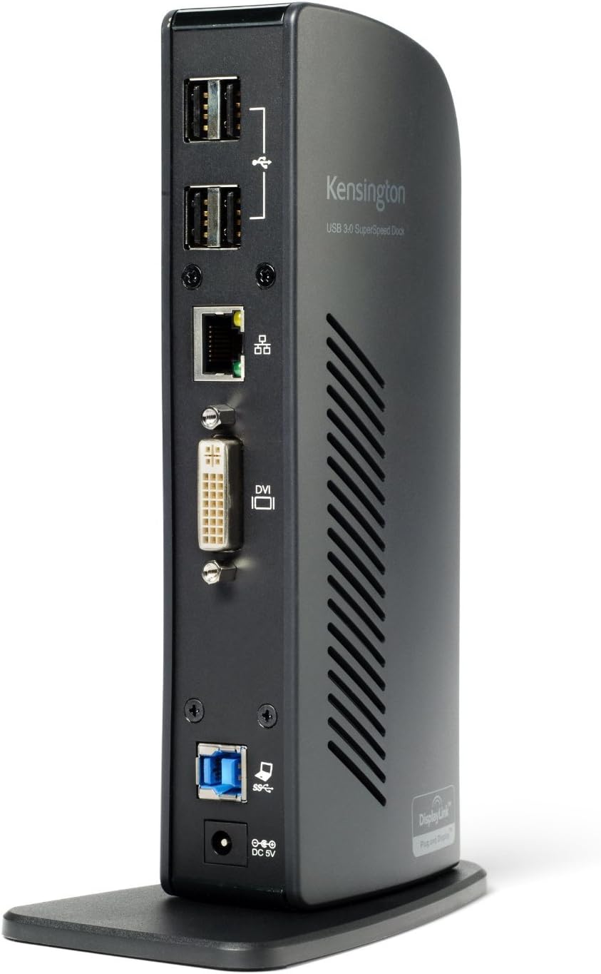 (K33777EU) USB 3.0 Universal Laptop Docking Station