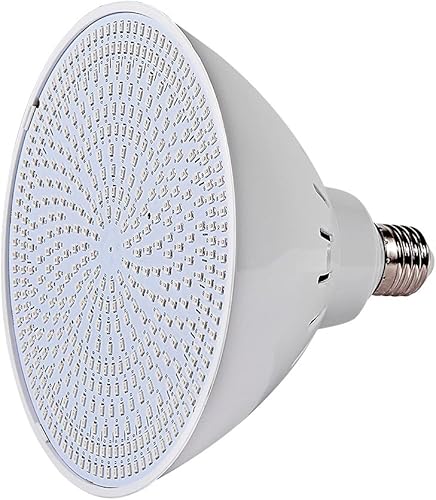 Astra Depot Luces de piscina al aire libre de 12 V CA 45 W reemplazo de bombillas de luz de áreas grandes 468 LED RGB control con control remoto