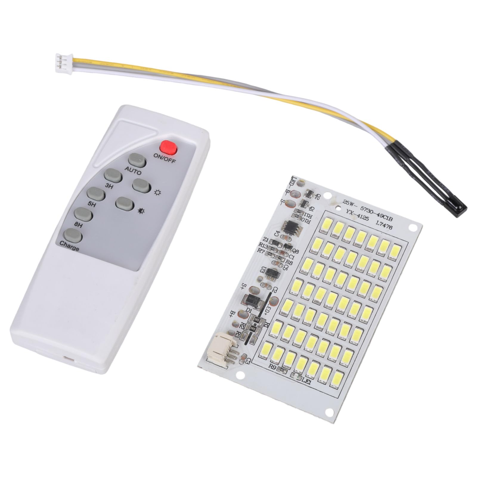 25W / 40W / 60W / 100W / 200W LED Solar Lighting Control Panel Board Lamp Integrated Board with Remote for Outdoor Landscape Light High Brightness with Timer / Remote for Outdoor Landscape Lighting