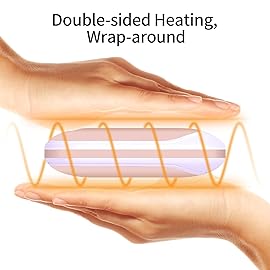 Karecel Hand Warmer Rechargeable, 5200mAh Electric Hand Warmer & Power Bank, Double-Sided Heating, USB Quick Charge, Portable Pocket Heater Handwarmer for Women Mens Gifts, Camping, Winter Sports