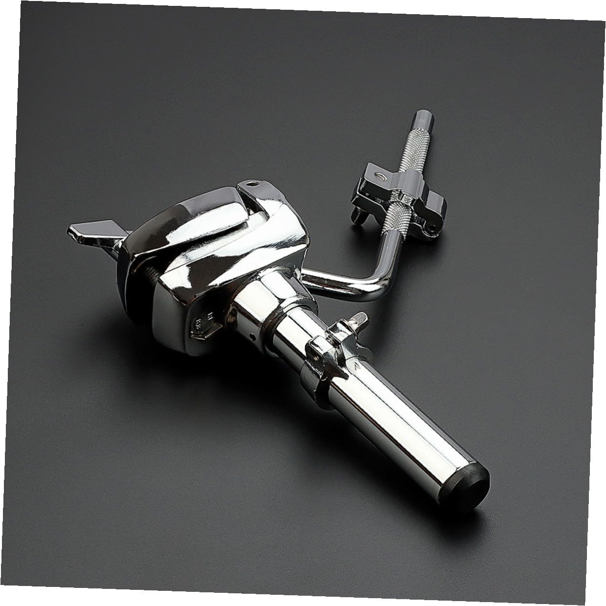Drum Arm Stand Mount Bracket Metal Holder Percussion Instrument Hardware Compatible with Drum Kits for Stage and Studio Use