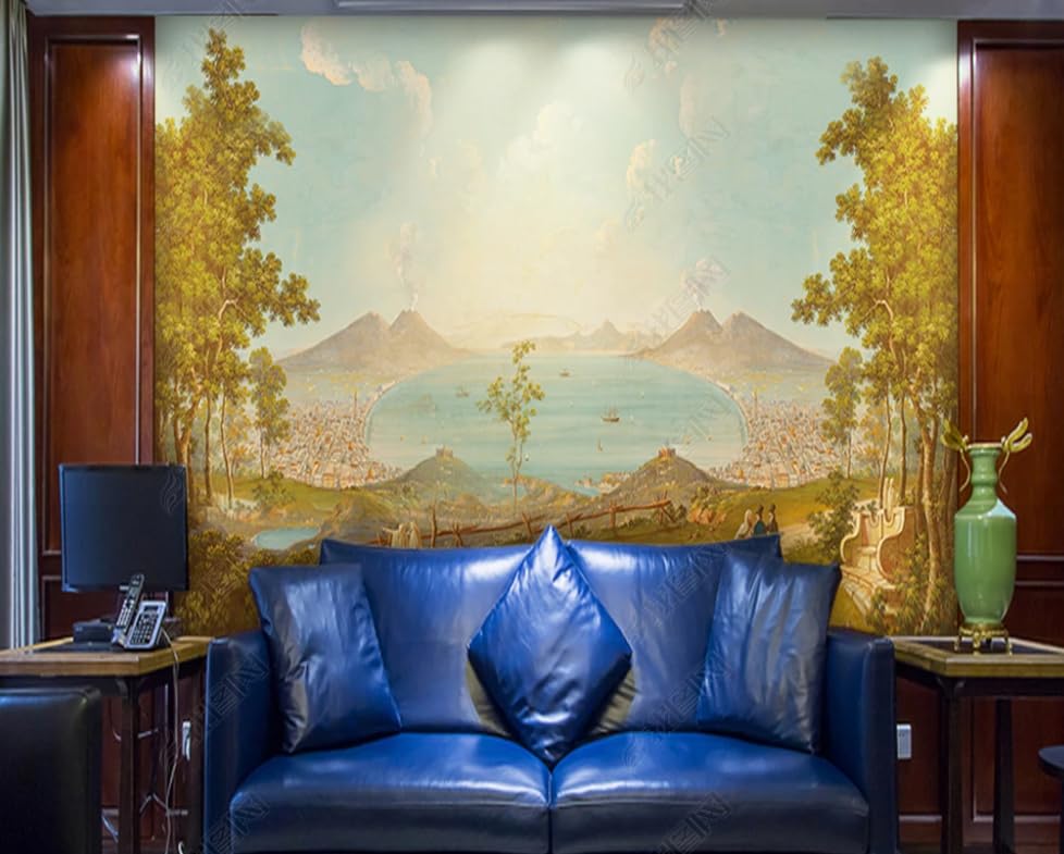 Papier peint intissé médiéval pour rénover et masquer les défauts