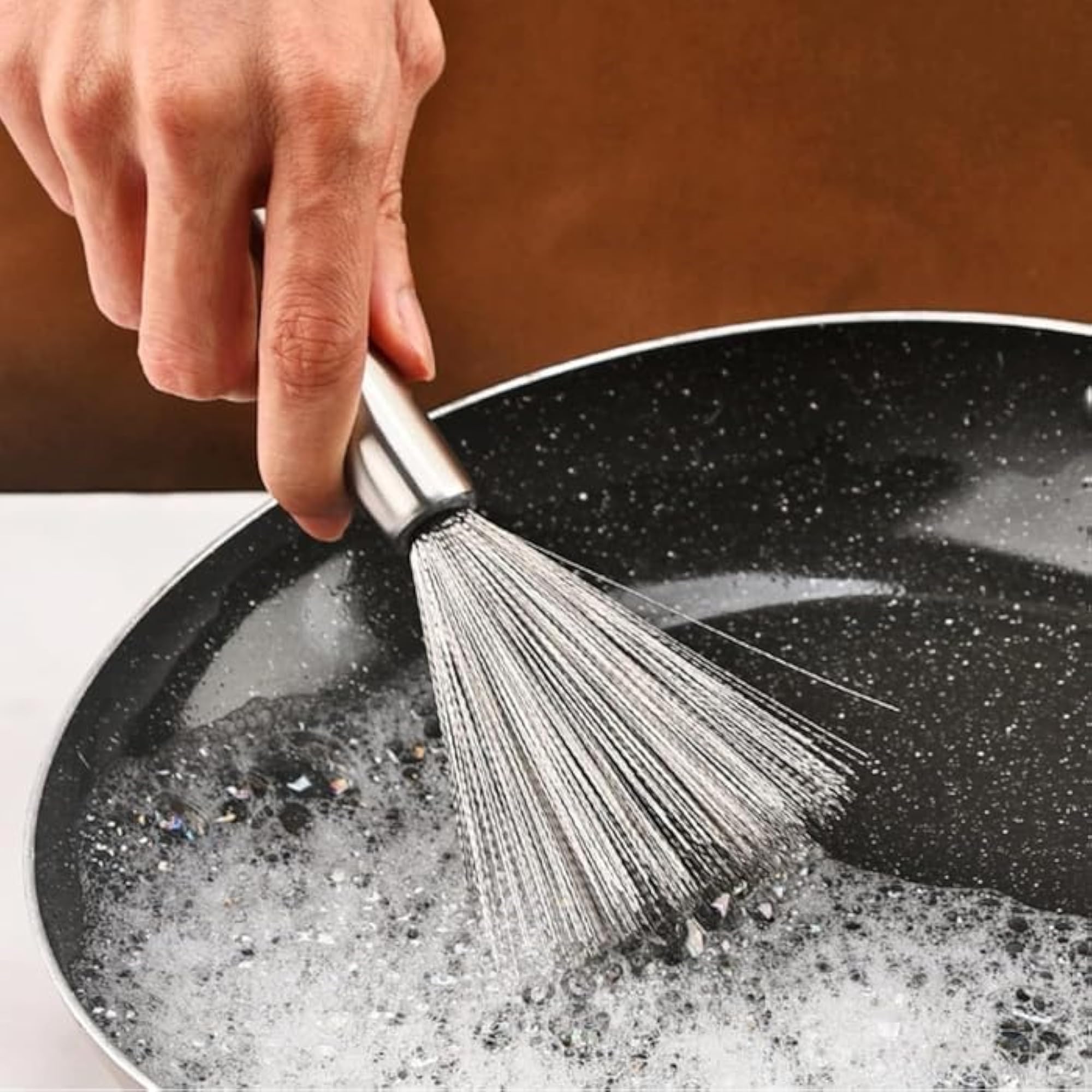 4-Piece Gas Stove Cleaning Brush Comb Set