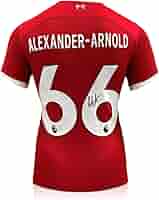 正規品　liverpool alexander arnold オーセンティック Amazon.com: Trent Alexander-Arnold Signed Liverpool 2021-22