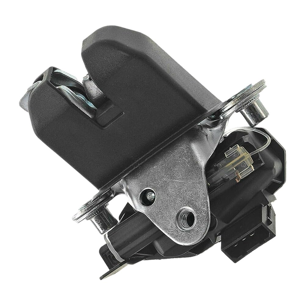 for Skoda Rear Trunk Boot Lid Lock Latch Actuator Door Boot Lid Liftgate Lock Latch Switch Replacement Parts 5J0827501A 5J0827501B Trunk Lock