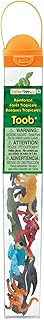 Safari Ltd. Rainforest TOOB - 11 Figurines: Macaw, Frogs, Toucan, Iguana, Monkey, and More - Educational Toy Figures for B...