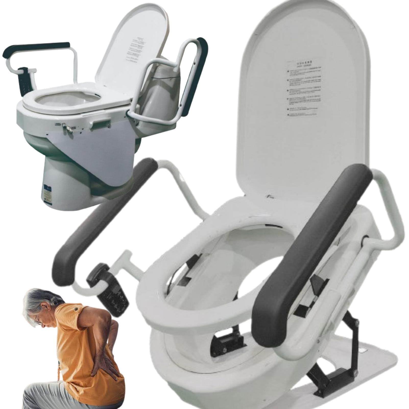 Sollevatore elettrico per WC, movimento attivo di salita e discesa