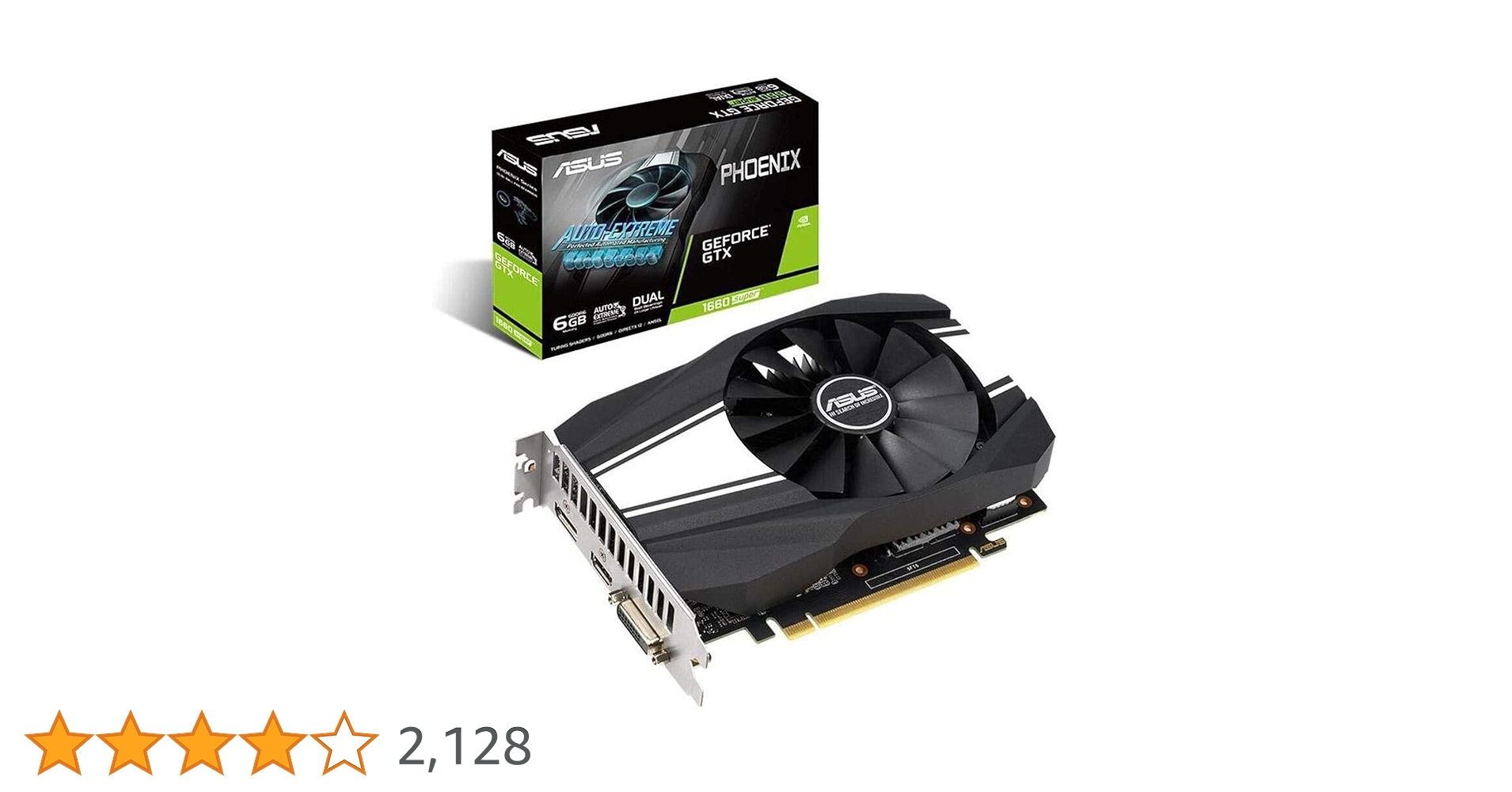ASUS GTX 1660S 6G PH-GTX1660S-6G　送料込み PH-GTX1660S-6G｜Graphics Cards｜ASUS Global