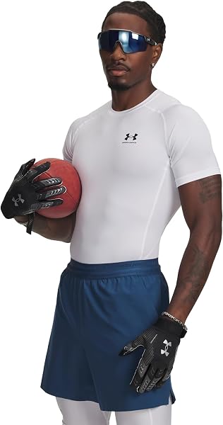 Under Armour UA HG Armour Comp SS T-Shirt à Manches Courtes, T-Shirt de Compression pour Homme Homme (Lot de 1) - 2