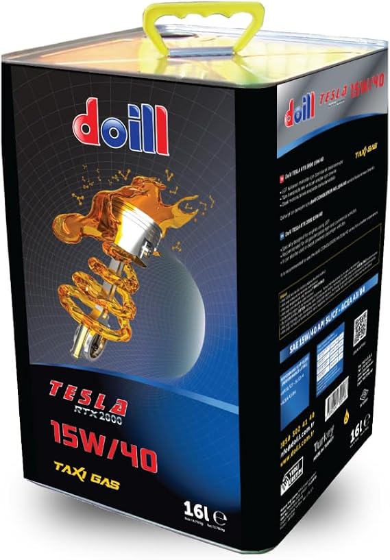 TESLA 15W-40 API SL/CF ACEA A3/B4 16 Litre Motor Yağı (Üretim Yılı: 2026)