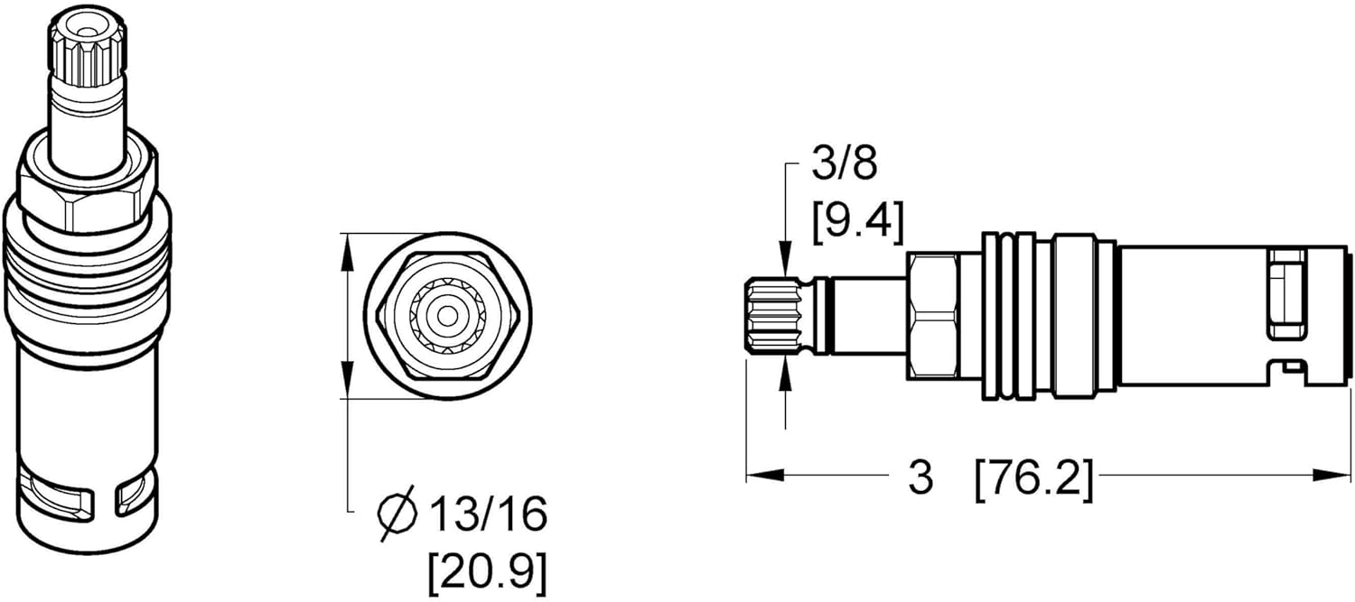 Pfister 9108300 Hydro Cdk Cartridge