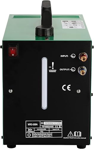 Miniatura 7 de Enfriador Tig, sistema de refrigeración por agua de antorcha de soldador Tig, capacidad de agua de 10 L, flujo de agua nominal de 7L-12Lmin con