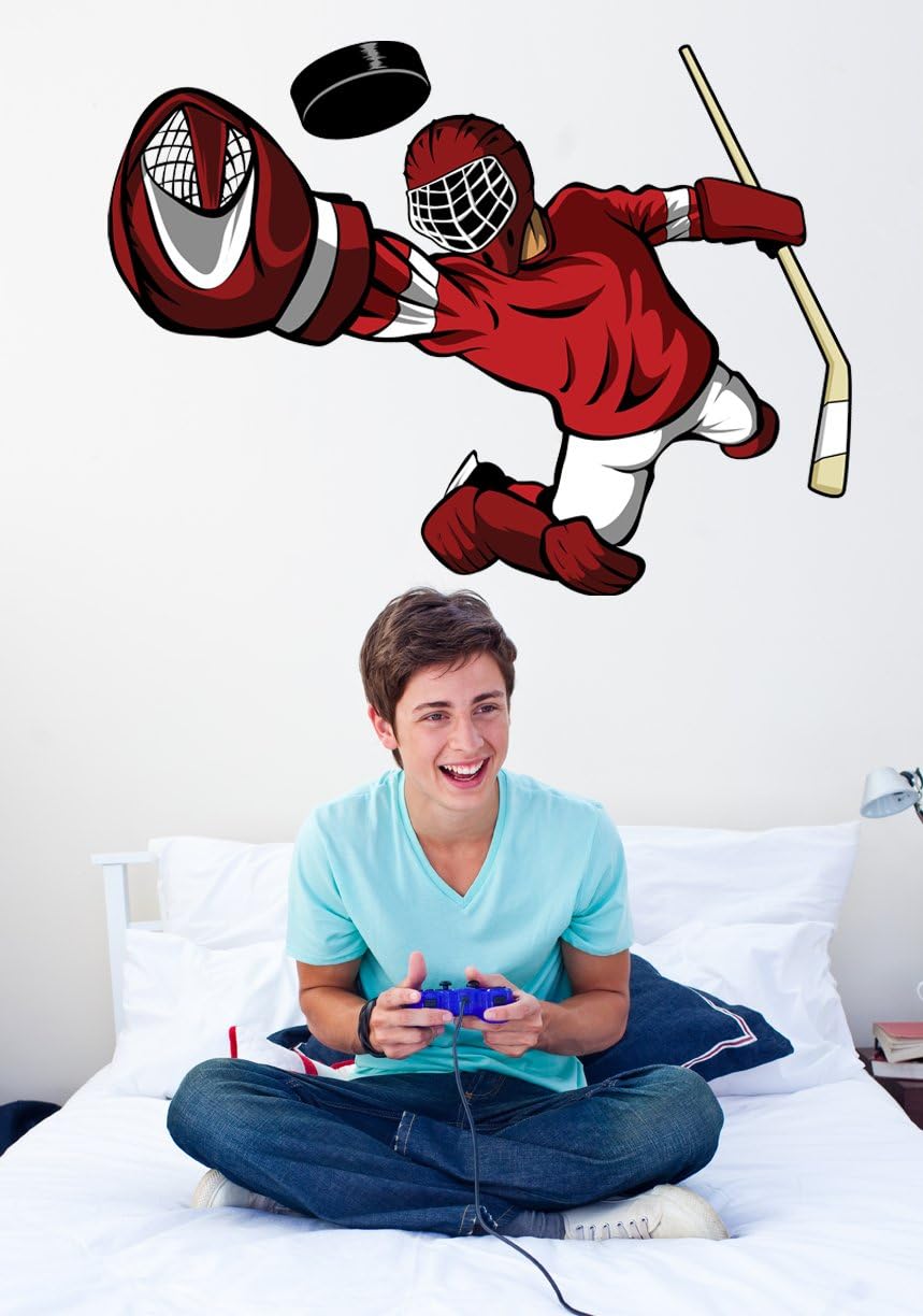 Winn Hockey Goalie Wall Decal Cutout 18"x24"