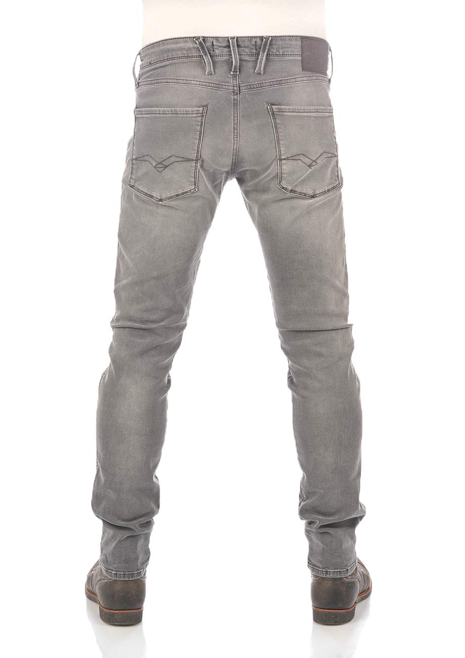 Replay Herren Jeans Anbass Slim-Fit mit Power Stretch
