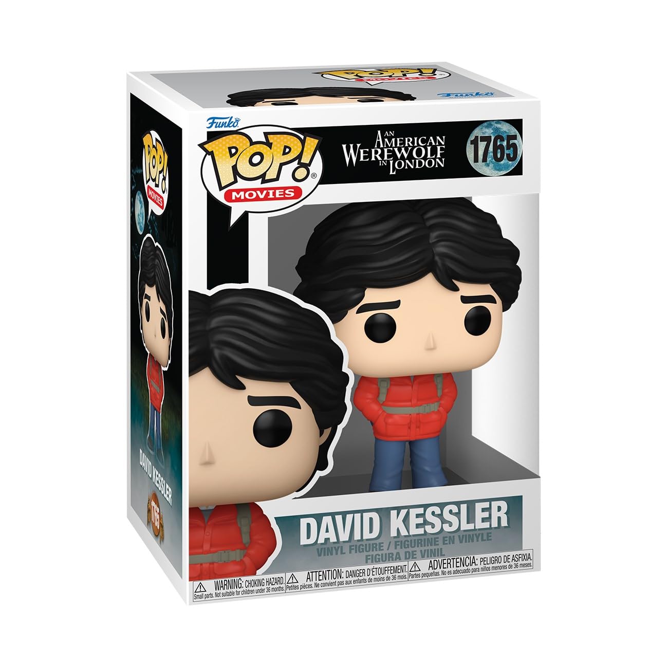 Funko Pop! Movies: AAWIL - David Kessler - American Werewolf - Figura De Vinilo Coleccionable - Idea De Regalo - Mercancia Oficial - Juguetes Para Niños Y Adultos - Movies Fans