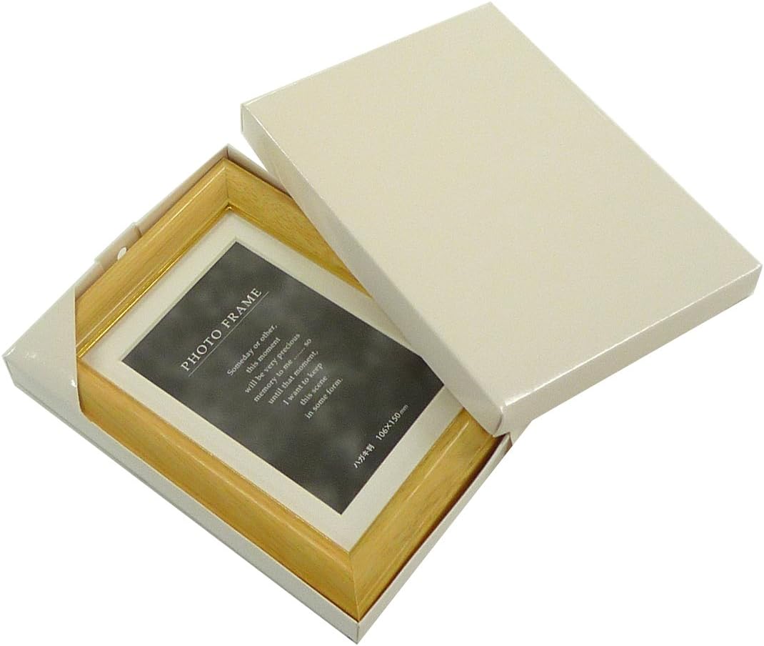 Daisen C018D0806 Picture Frame, Photo Frame, Postcard, Natural, Boxed