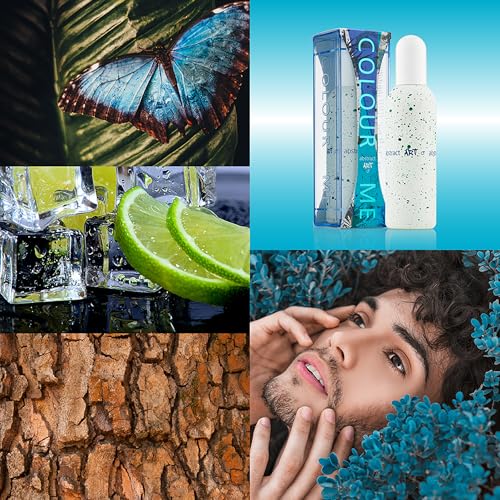 Image of COLOUR ME Milton-Lloyd Abstract Art - Eau de Parfum - Long Lasting Perfume for Men - Patchouli, Sandalwood Cologne for Men - Woody Fragrances - 1.7 oz.