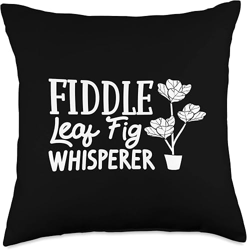 Miniatura 1 de Fiddle Leaf Fig Ficus Lyrata Care - Almohada de interior para plantas de árbol, 18 x 18 pulgadas, multicolor