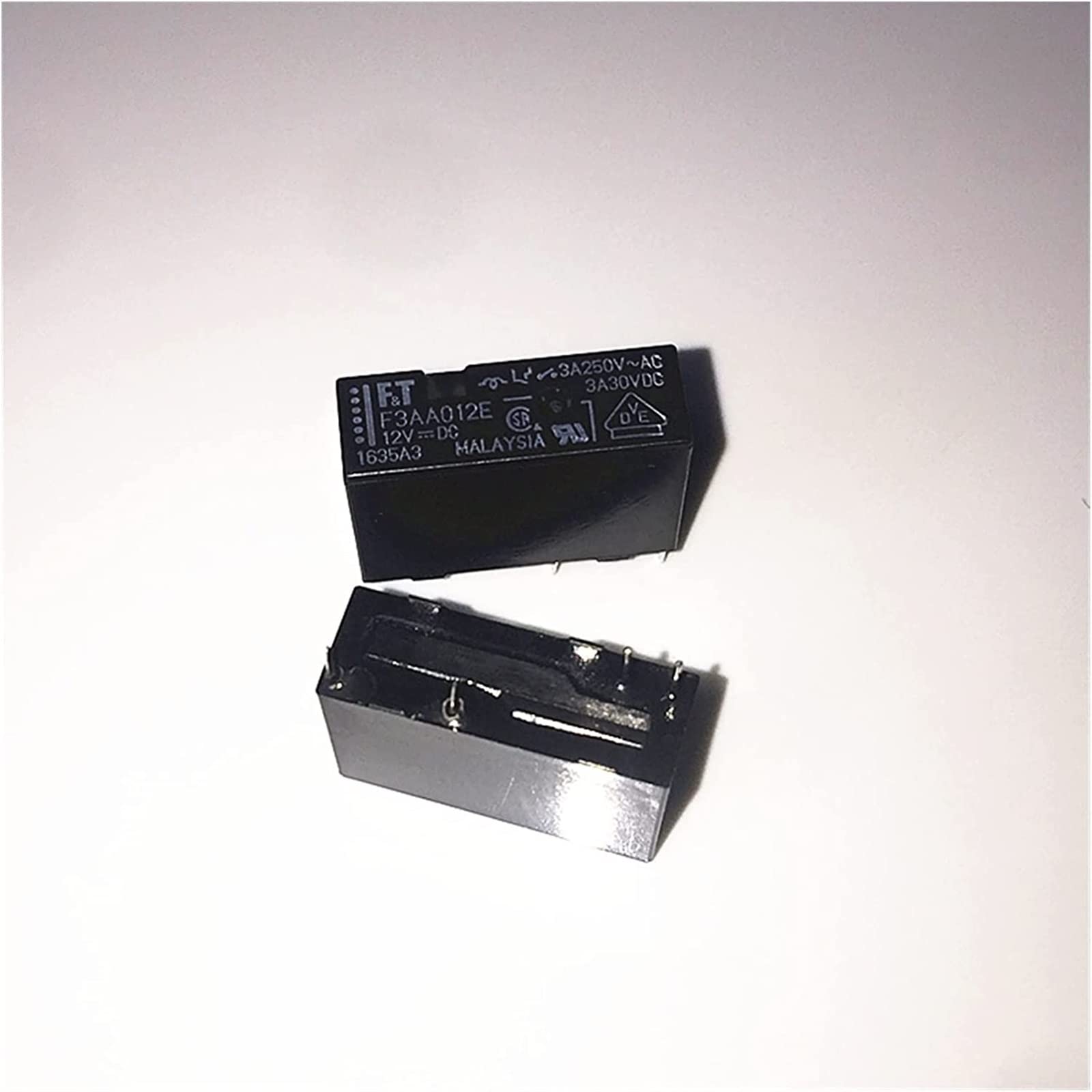 AQHYEBNSR Relay 50Pcs F3AA012E F3AA012 12VDC 4Pin 3A 250VAC