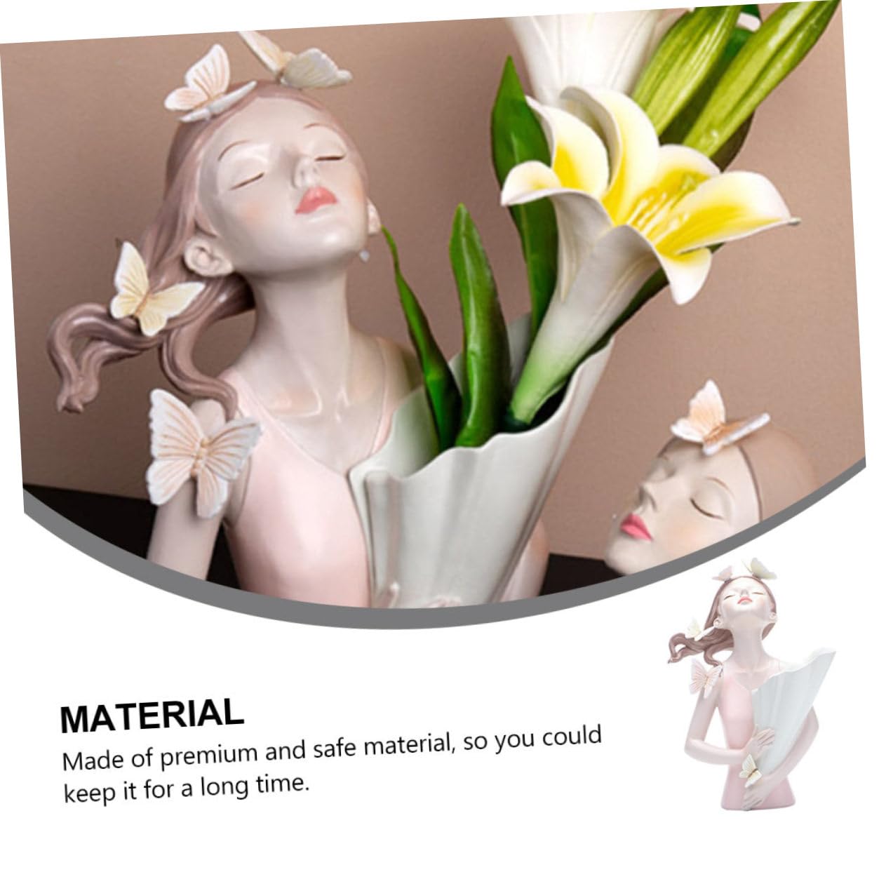 Holibanna 1pezzi Organizer Decorativo Per Gioielli Da Scrivania Portaoggetti Forma Di Ragazza Accessorio Elegante Per Camera Da Letto e Decorazione Feste Idea Per Compleanno e Occasioni