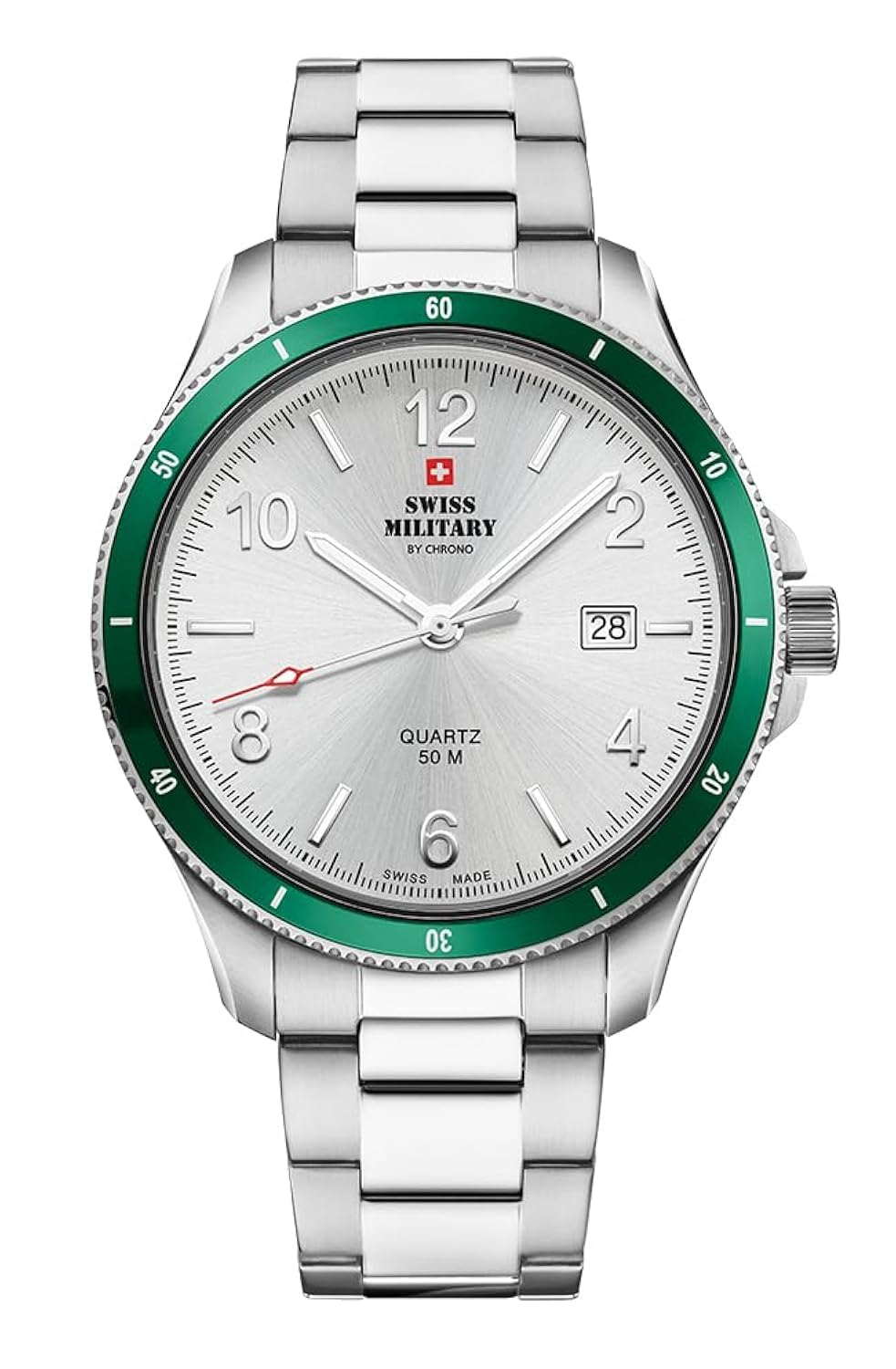 Swiss Military by Chrono Analogico mid-​37748, argento