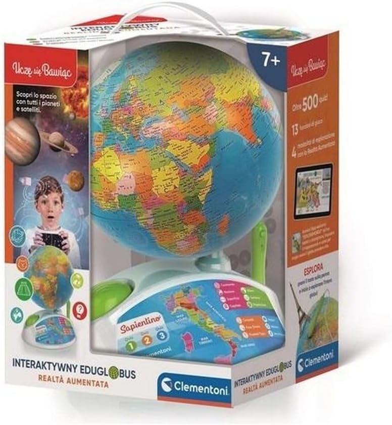 Clementoni Eduglobus 50847, Boy/Girl, 7 Years