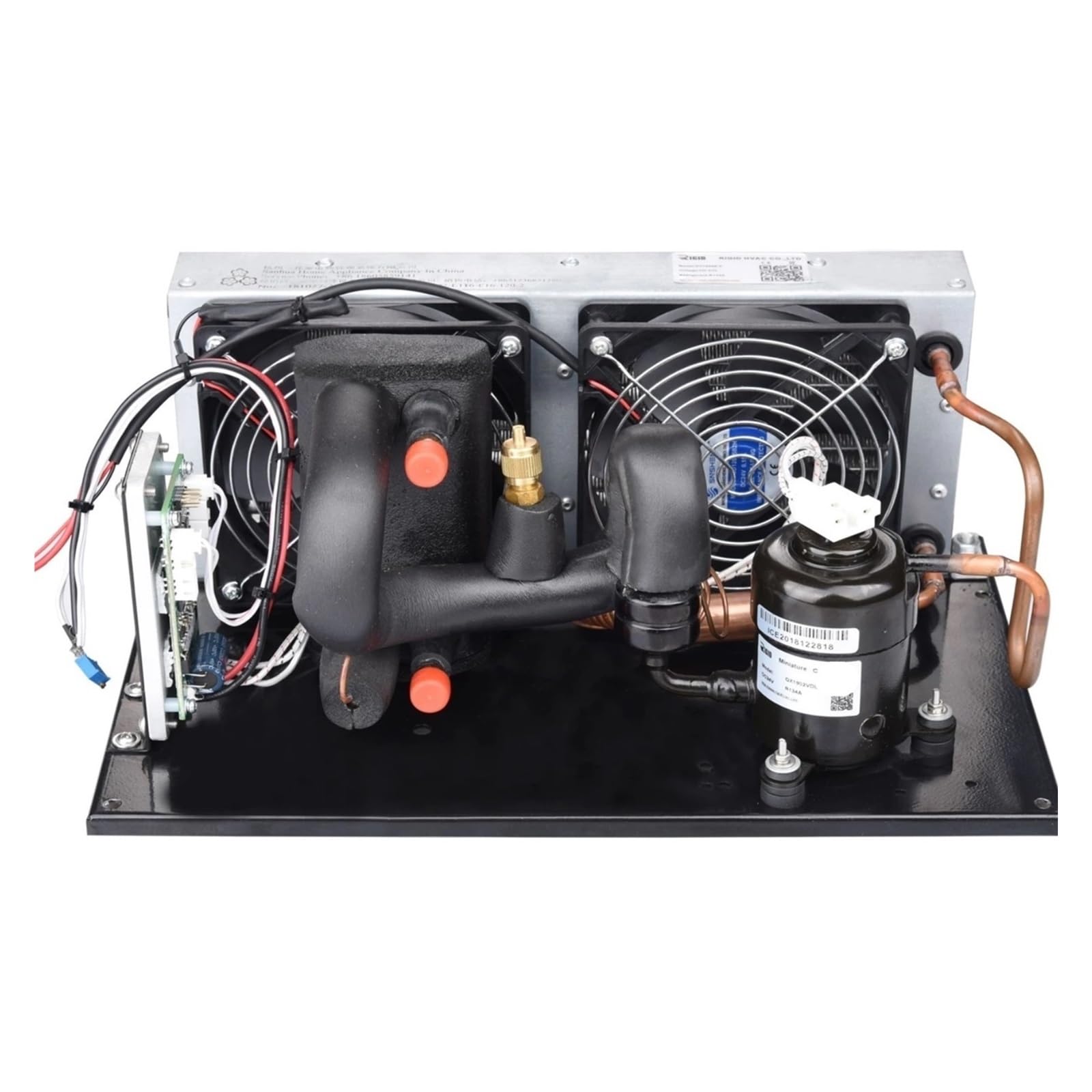 CVFRDD Micro DC Air Conditioner, Elevate Your Cooling Game Plate Liquid Chiller DV1930E-P – 48V DC, 130W Capacity, R134A Refrigerant