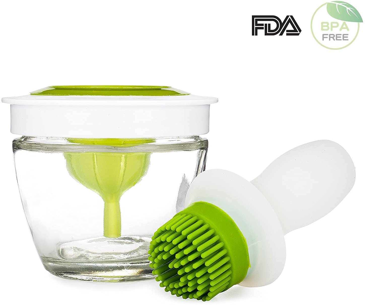OKRA ZEX Oil Spreader for Dosa Pan Basting Brush, Silicone Handle, White, Basting Brush - Image 2 thumbnail