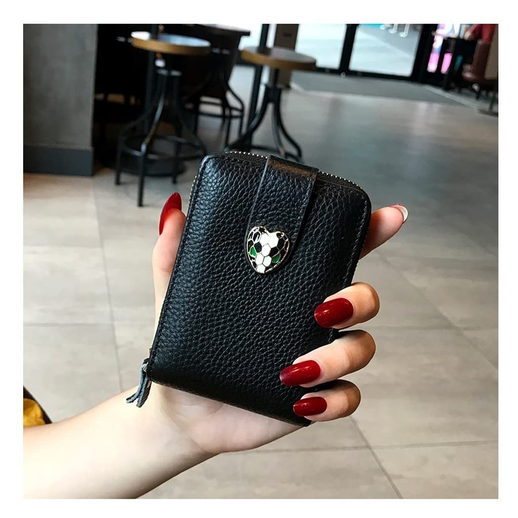 ESTELAR Etui na wizytówki dla mężczyzn, etui na wizytówki, organizer na karty, skórzany wygląd, przenośny uchwyt na wizytówki, portfel damski organizer na wizytówki, a
