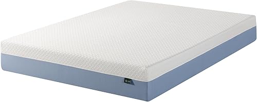 Miniatura 11 de Zinus Colchón de espuma viscoelástica esencial de enfriamiento King de 10 pulgadas NewVersion, sin fibra de vidrio, sensación media, capas de