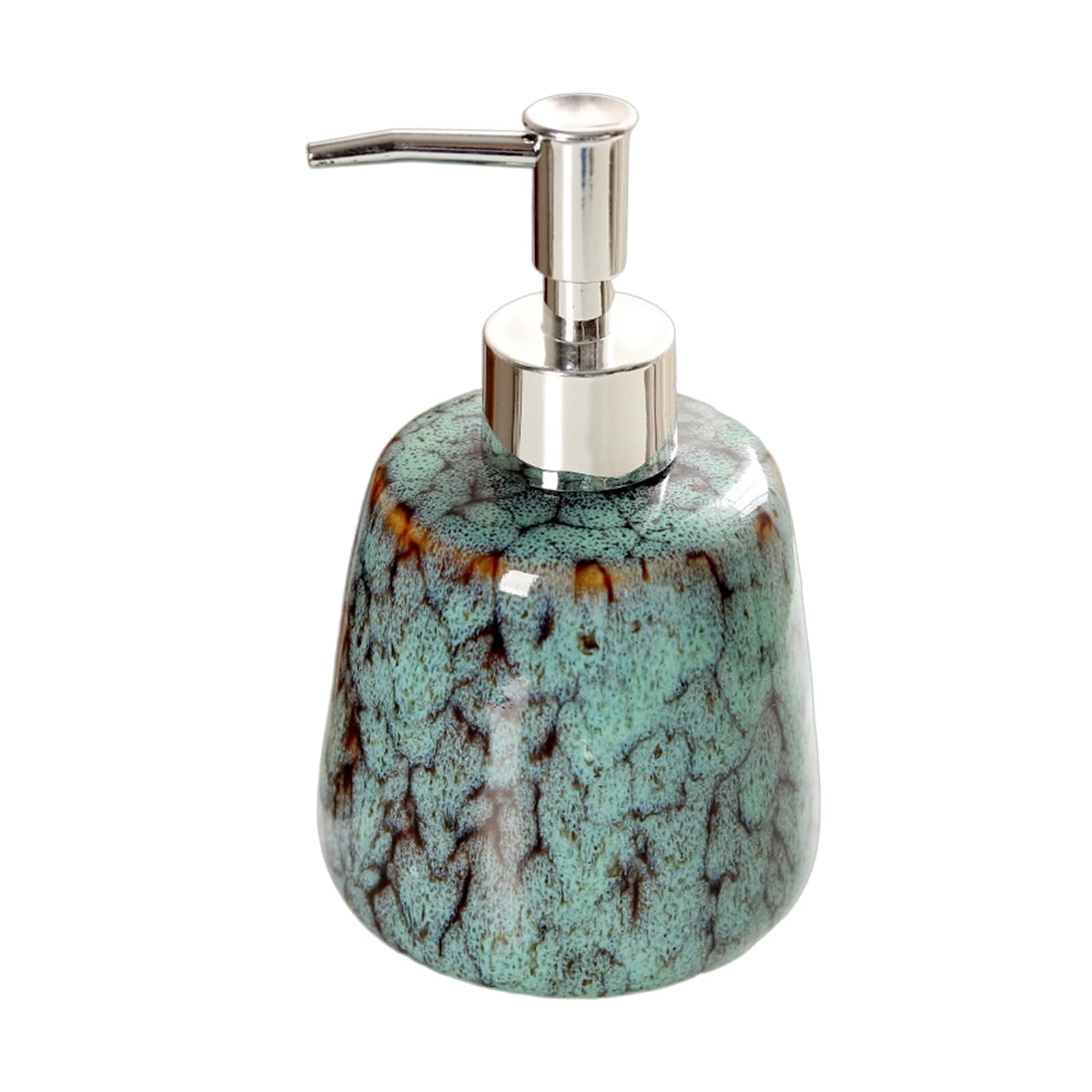 carotoe Ceramic Soap Dispenser Soap Holder for Bathroom Countertop Organization with Modern Design for Household Decorationi Bathroom Accessories