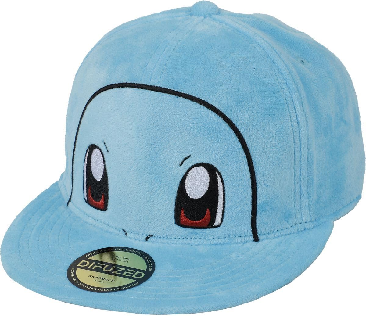 Pokémon Schiggy Unisex Cap Blue Fan Merch, Movies, Gaming, Nintendo, TV Series