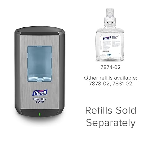 Miniatura 5 de PURELL CS8 Dispensador automático de jabón de manos, grafito, para repuestos de jabón PURELL CS8 de 40.6 fl oz (paquete de 1) - 7834-01 - Fabricado