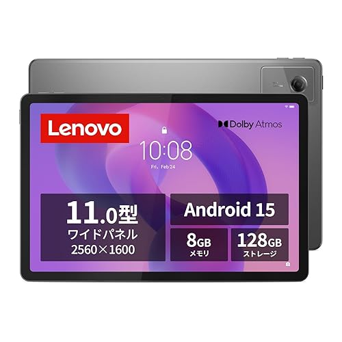 Lenovo Idea Tab ���֥�å� (11����� �磻�� �ѥͥ� MediaTek Dimensity 6300 �ץ����å��� 8GB 128GB Wi-Fi��ǥ�) ��ʥ��졼 ZAFR0046JP ��AndroidOS��