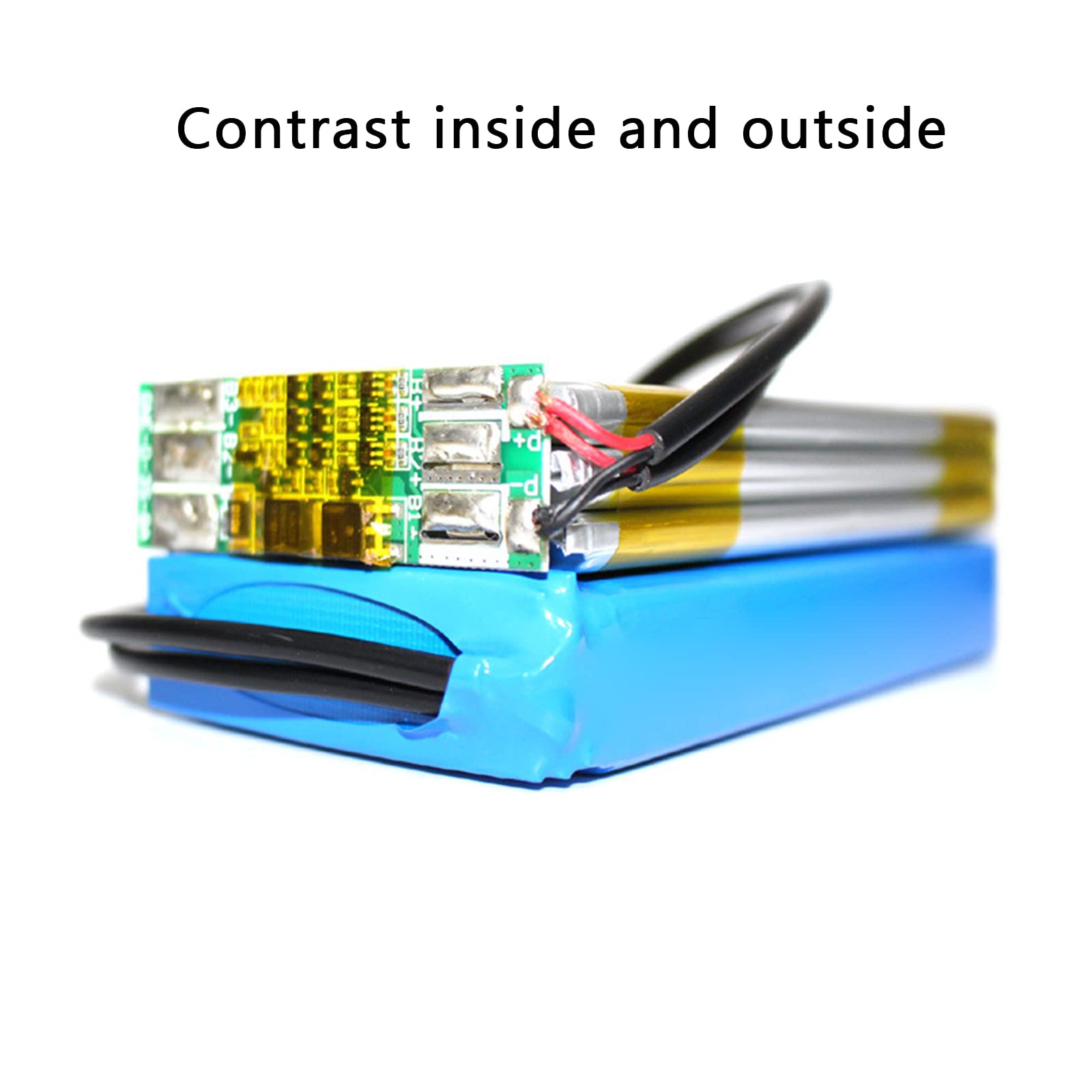 Amazon.co.jp: 12V 6000mAh ポリマー リチウム バッテリー 充電式