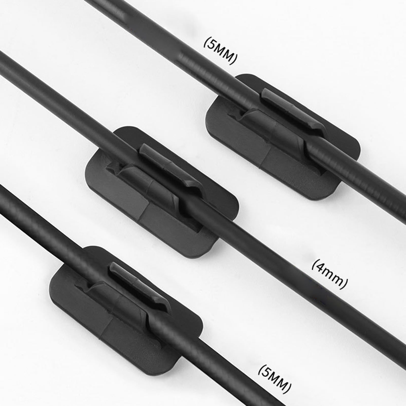 5x Fahrrad-Bremskabel-Clips – Nylon/ABS, Feste Basis, Für Rahmen/Gabel – Für Rennräder, Falträder, Fixie 5x Fahrrad-Bremskabel-Clips – Nylon/ABS, Feste Basis, Für Rahmen/Gabel – Für Rennräder, Falträder, Fixie