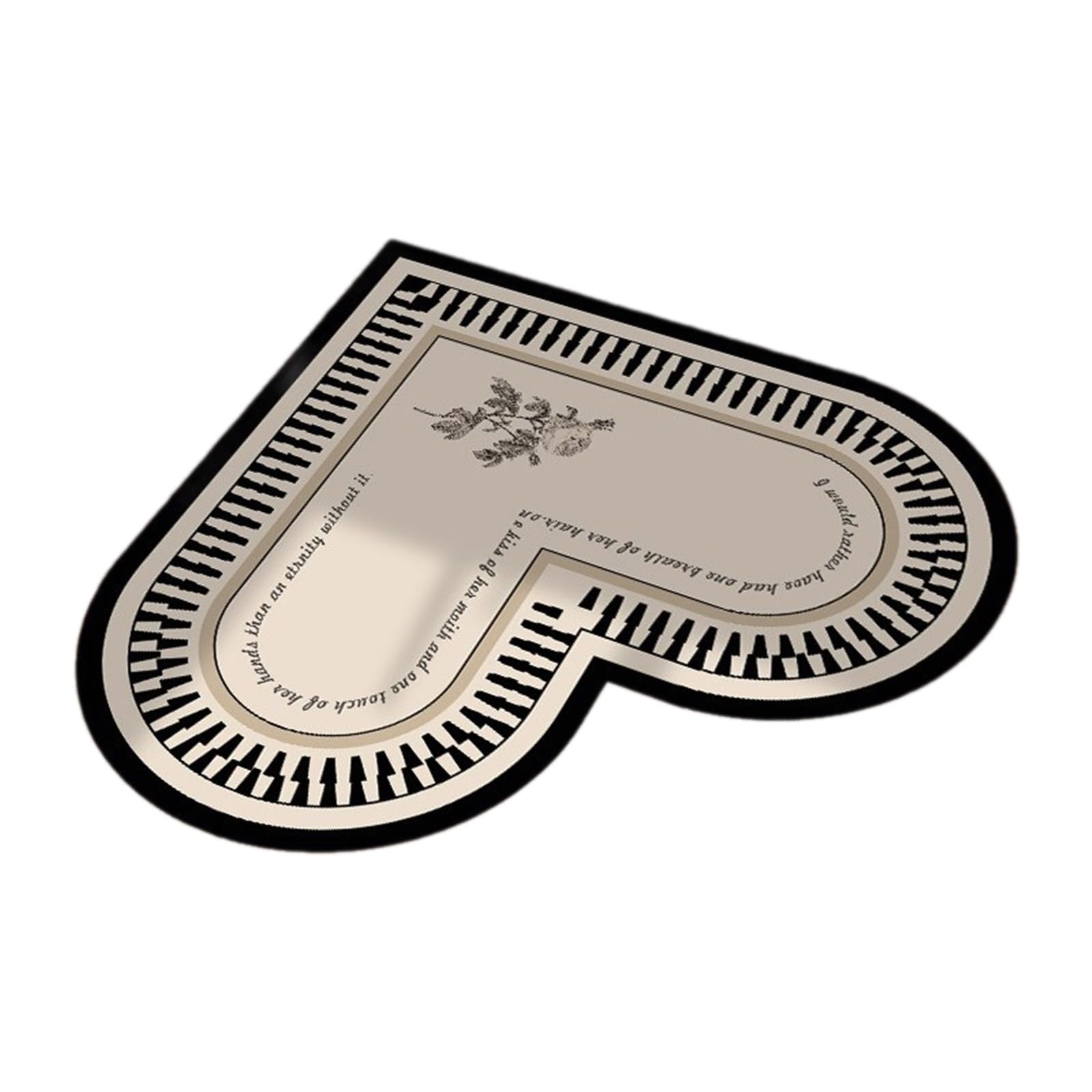 Tapis de cuisine résistant à l'huile avec revêtement imperméable non mobile