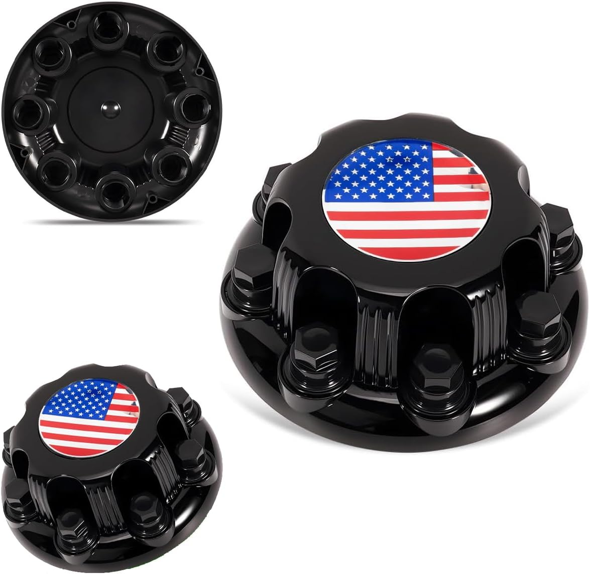 8-lug wheel center caps for Silverado/Suburban Suburban 16" rim