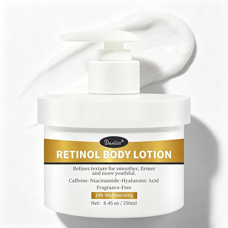 Loção corporal com retinol, niacinamida e manteiga de karité Danliss