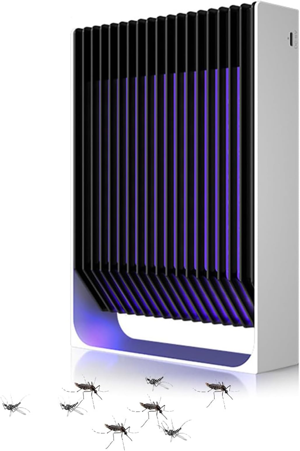 Bug Zapper, Electric Mosquito Killer Lamp,Insect Killer Fly Zapper for Home Kitchen Restaurant Bakery Balcony Patio Office (Black)