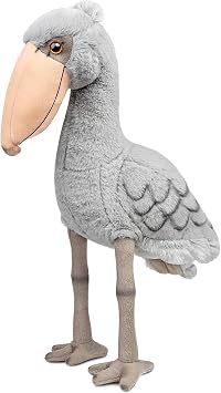 lilizzhoumax Shoebill Stork Plush Toy 38cm/15inch Cute Cuddy Bird Toys Realistic Stuffed Animal Wild Super Soft Bedroom Home Decoration Playtime Pillow Christmas Birthday Gift for Kids Girls Boys