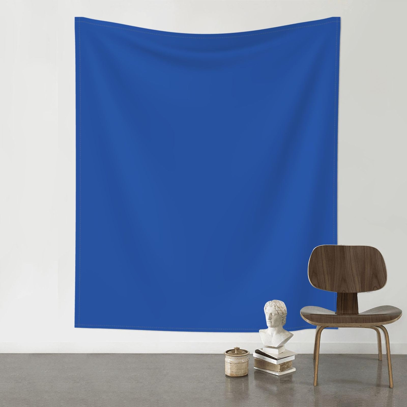 HJFCZH Two cyan Prints Wall Tapestry 60x51in – Artistic Home Decor Throw Blanket for Bedroom, Dorm, Beach & Picnic