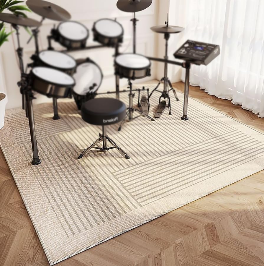 Tapis De Batterie électronique Non Glissants, Tapis Anti Vibration