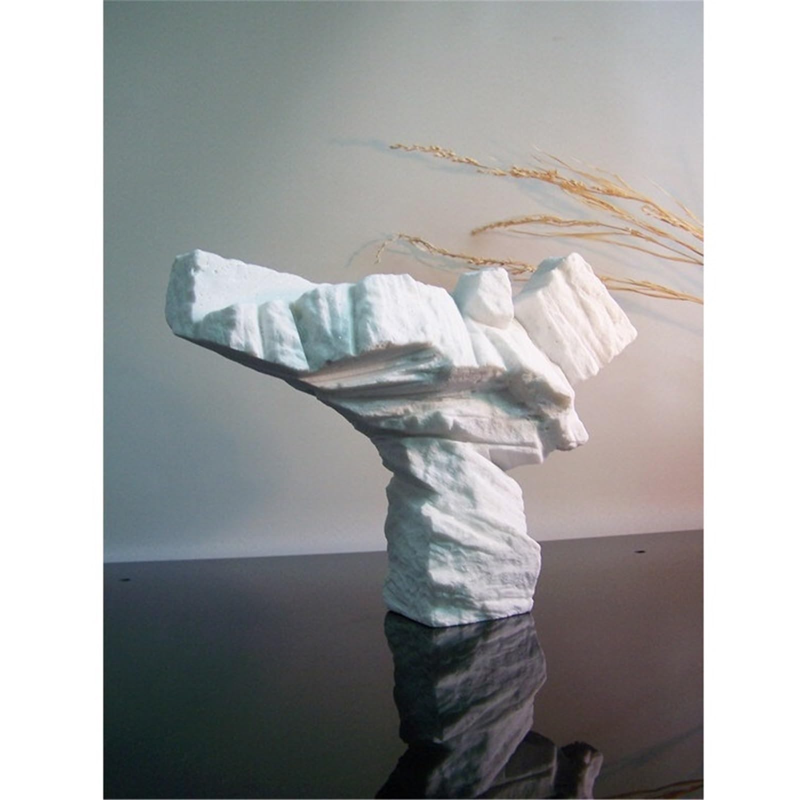Esculturas Escultura de mármol Blanco Moderna, Figuras abstractas Creativas, Decoraciones, artesanías